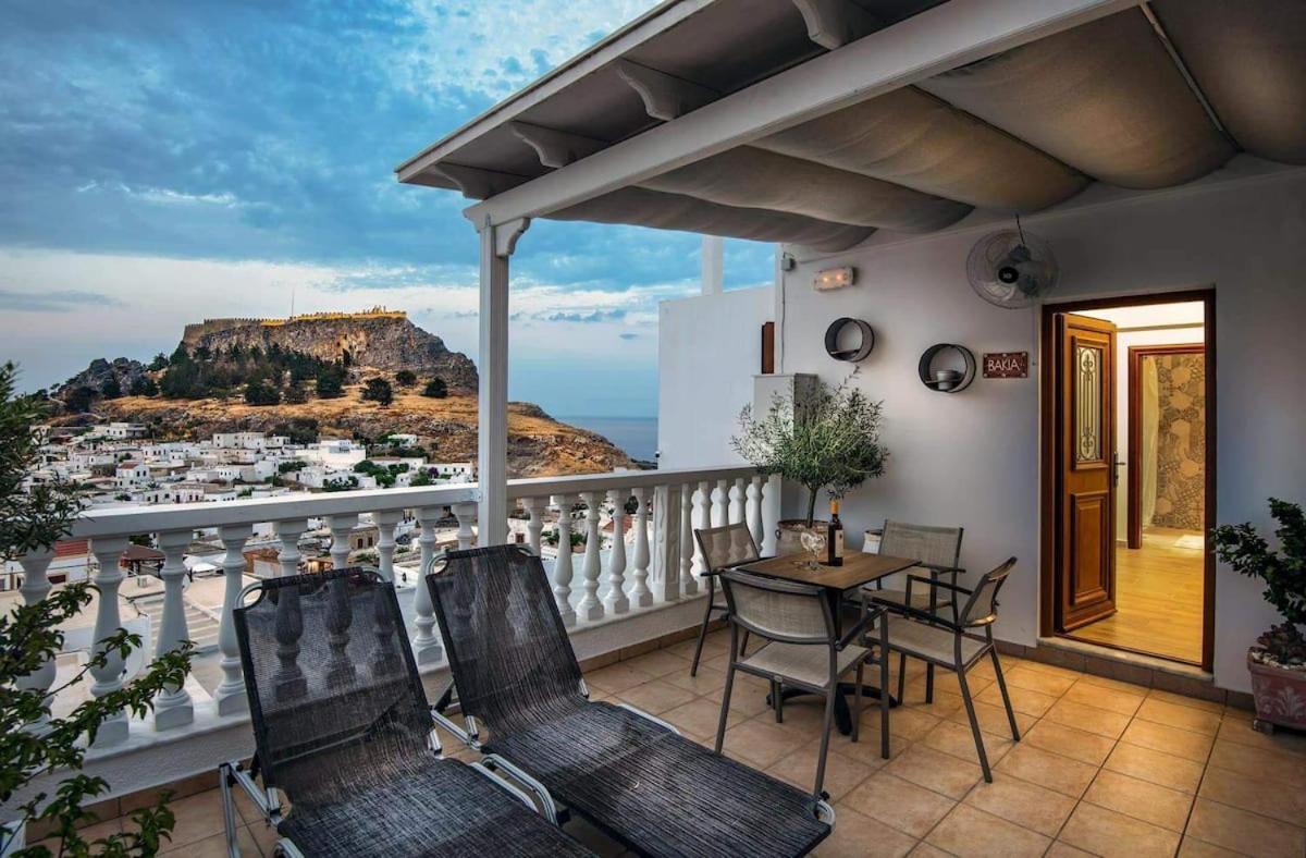 Apartamento Bakia Lindos Exterior foto