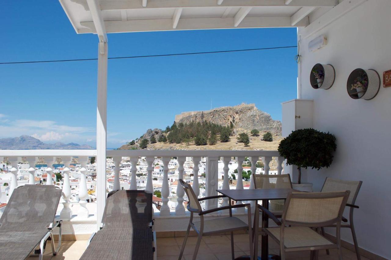Apartamento Bakia Lindos Exterior foto